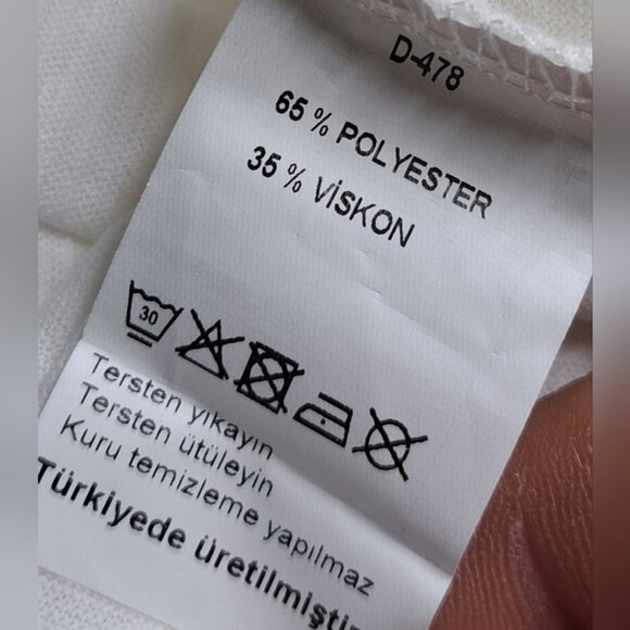 NWT Ambar Women's Summer Dress White Large Guipure Lace Midi Farm Boho Large - Picture 2 of 15